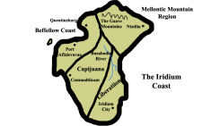 Location of The Iridium Coast