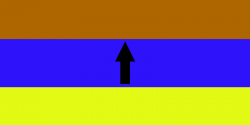 National flag of Comdantri Nortellus.