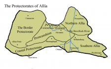 Location of The Protectorates of Allia