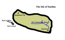 Location of Isle of Southia