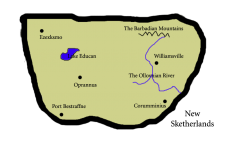 Location of New Sketherlands