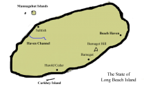 Location of Long Beach Island