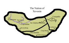 Location of Xevenia