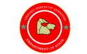Coat of Arms of United States of Quentin Department of State