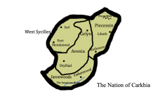 Location of Carkhia