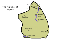 Location of The Republic of Trigadia